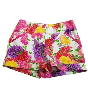 Forever Orchid floral shorts 8